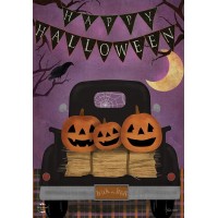 Briarwood Lane Halloween Decorations Home Decorations Halloween Door Banner House Flag Jack O Lantern Ghost Black Ca