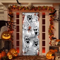 Joyin 30 X72 Door Cover Halloween Door Decor Decorations Indoor Creepy Haunted House Halloween Stickers Party Supplies Fav