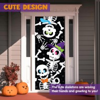 Joyin 30 X72 Door Cover Covers Halloween Decorations Indoor Door Home Decor Haunted House Halloween Stickers Party Supplies