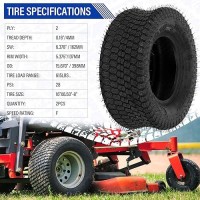 Partsdiyer 16X6508 Lawn Mower Tires 16X650X8 Tractor Turf Tire 16X6508 Nhs Tires 2Pr Ply Tubeless Set Of 2