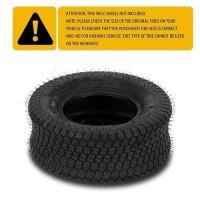 Partsdiyer 16X6508 Lawn Mower Tires 16X650X8 Tractor Turf Tire 16X6508 Nhs Tires 2Pr Ply Tubeless Set Of 2