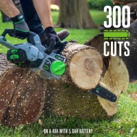 Ego Power Cs1800 18Inch 56Volt Cordless Chain Saw Battery And Charger Not Included