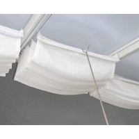 Palram Canopia Patio Cover Blinds 10 X 30 White For Feria 10 Olympia Sierra 10 And Sanremo 10