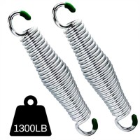 Longads 2Pack Premium Porch Swing Springs Silver