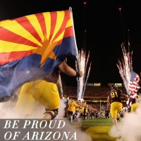 Flagburg Arizona State Flag 3X5 Ft Az State Flags With Embroidered Star Heavy Duty Outdoor Nylon Sewn Stripes Not Print Ca