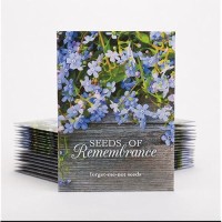 Bentley Seed Co Seeds Of Remembrance Pre Filled Nongmo Noncoated Forget Me Not Seeds Packets Perfect Memorial Service