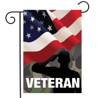 Veteran Military Garden Flag Armed Forces Soldiers Vets 125 X 18 Briarwood Lane