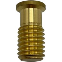 Poolzilla 1 Pack Pool Safety Cover Threaded Brass Insert Screw Bolt For Anchor