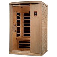 Dynamic Venice Elite 2person Ultra Low EMF Under 3MG FAR Infrared Sauna Canadian Hemlock