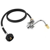 6Ft Propane Adapter Hose 1Lb To 20Lb Converter Wgas Regulator Replacement Parts For Blackstone 17 22 Tabletop Griddle Con