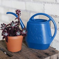 Bloem Watering Can Aqua Rite 1.1 Gallon (144 Fl Oz) Classic Blue