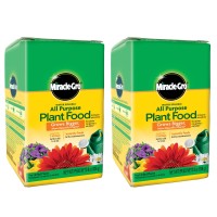 Miraclegro Water Soluble All Purpose Plant Food 8 Oz 2Pack