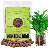 Halatool 4 Lbs Organic Clay Pebbles 4Mm 16Mm 100 Natural Expanded Clay Pebbles For Hydroponic Gardening Orchids Drainage D