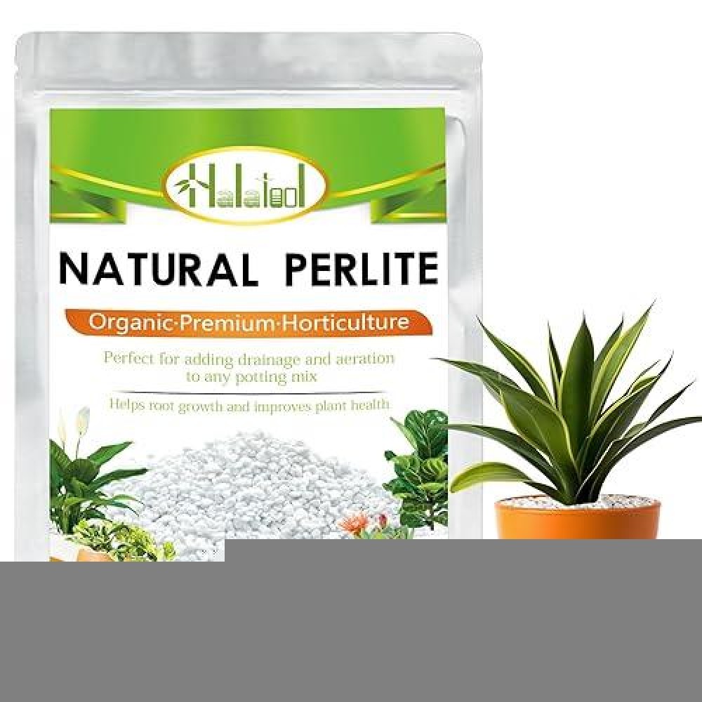 Halatool 2Qt Perlite 36Mm Organic Perlite For Gardening Plants Indoor Natural Potting Soil Mix Additive For Holding Moisture Ae