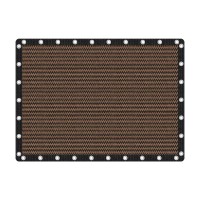 Vicllax Shade Fabric Sun Shade Cloth Privacy Screen With Grommets For Patio Garden Pergola Cover Canopy 10X14 Ft Mocha