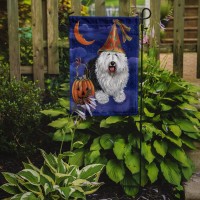 Carolines Treasures Ppp3118Gf Old English Sheepdog Halloween Garden Flag Mailbox Flag Decorative Yard Flag Banner Outside Patio