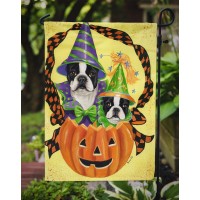 Carolines Treasures Ppp3033Gf Boston Terrier Halloweenies Garden Flag Mailbox Flag Decorative Yard Flag Banner Outside Patio Ar