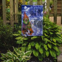 Carolines Treasures Ppp3102Gf Golden Retriever Halloween Garden Flag Mailbox Flag Decorative Yard Flag Banner Outside Patio Art