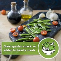 Sow Right Seeds - Sugar Snap Pea Seeds For Planting - Non-Gmo Heirloom Packet With Instructions To Plant A Home Vegetable Garden - Grow Tons Of Delicious Pods - Cool Season Crop  Super Productive (1)