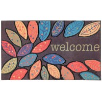 Chichic Door Mat Welcome Mat 17X 30 Inch Front Door Mat Outdoor For Home Entrance Outdoor Mat For Outside Entry Way Doormat Entr