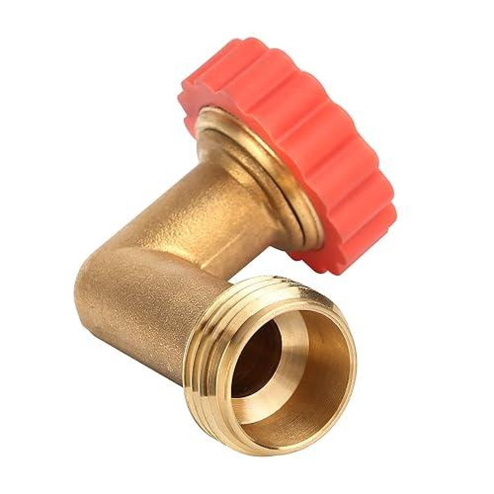 Watflow Leadfree Brass 90 Hose Saver Garden Hose Adapter Garden Hose Connector 90 Degree Hose Elbow Water Hose Saver 2 Pcs