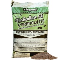 Viagrow Horticultural Vermiculite 299 Quarts 1 Cubic Ft 75 Gallons 2825 Liters