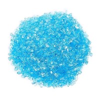 Twinkling High Luster Fire Glass Gravel Stone Glitter Broken Glass Fire Gems Chips Crushed Glass For Fire Pit Crafts Resin Art A