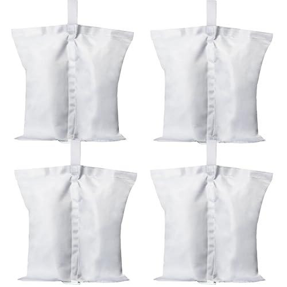 Abccanopy Canopy Weights 150Lbs Tent Sand Bags 4Pcspack White