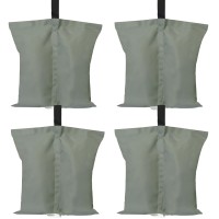 Abccanopy Canopy Weights 150 Lbs Tent Sand Bags 4Pcspack Gray