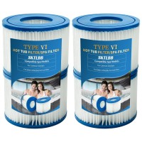 Sktlbb Type Vi Spa Filters For Coleman Saluspa Hot Tub Filters And Other Inflatable Hot Tubs Requiring Type Vi Filters 42 X 3