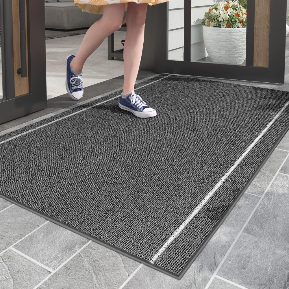 Color G Door Mats Outdoor Antislip Backing Waterproof Front Door Mat Outdoor Easy Clean Lowprofile Resist Dirt Outdoor Mats