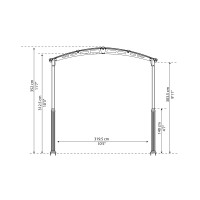 Palram Canopia Arcadia Alpine 12 X 14 Carport