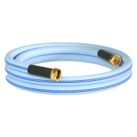 Atlantic Heavy Duty Garden Hose 58 Inch X 8 Foot Blue Color Short Connection Leader Hose With Malefemale Connectors 8Ft