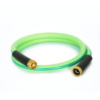 Atlantic Heavy Duty Garden Hose 58 Inch X 6 Foot Green Water Hose Short Connection Leader Hose 6 Ft