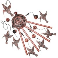 Hummingbird Wind Chimes Memorial Wind Chimes Gift Wind Chimes Hummingbirds Music Wind Bells Gifts For Mom Home Balcony Gar