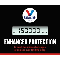 Valvoline High Mileage 150K With Maxlife Plus Technology Motor Oil Sae 5W30 5 Qt Case Of 3