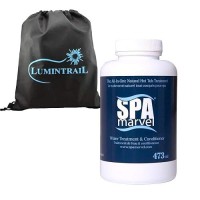 Lumintrailx Spa Marvel Water Treatment And Conditioner For Hot Tubs Spas Cleaning Pet Washing And More 16 Oz Bundle With A L