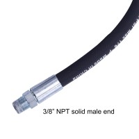 Tool Daily Pressure Washer Whip Hose With Swivel Hose Reel Connector Hose For Pressure Washing 4 Ft 38 Npt Solid M22 Femal