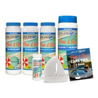 Leisurequip Pool Spa Chemical Balancer Maintenance Kit With Test Strips Contains Alkalinity Increaser Calcium Increaser Ph