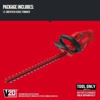 Craftsman V20 Cordless Hedge Trimmer 20 Inch Bare Tool Only Cmcht810B