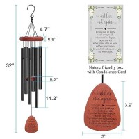 Loss Of Love One Sympathy Gifts Beech Wooden Memorial Wind Chime For Loss Of Father Mother Daughter Brother Sister Son Dad Mom H