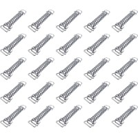 Bargain Brass Poolzilla Pool Safety Cover Stainless Steel Springs 25 Pack Universal Fit Silver