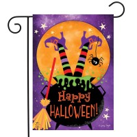 Briarwood Lane Halloween Decorations Garden Flags Fall Garden Flags For Outside Halloween Yard Flags Spooky Flags For Ha