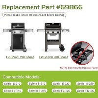 69866 Warming Rack For Weber Spirit I Ii 200 Series Replacement Part Gs4 E210 S210 E220 S220 Gas Grills With Frontmounted Contr