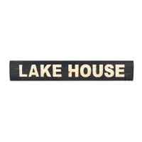 Wooden Lake House Sign