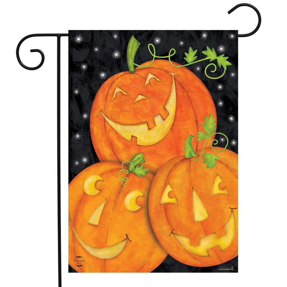 Briarwood Lane Halloween Decorations Garden Flags Fall Garden Flags For Outside Halloween Yard Flags Spooky Flags For Ha