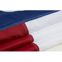 Texas Flag 6X10 Feet Embroidered Star Sewn Stripes Outdoor Heavy Duty 210D Oxford Nylon Flags Vivid Color Canvas Header Bras