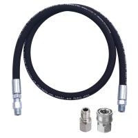 Tool Daily Pressure Washer Whip Hose With Swivel Hose Reel Connector Hose For Pressure Washing With Pressure Washer Adapter Set