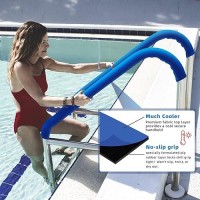 Tanzfrosch Pool Handrail Cover 8 Feet Slip Resistant Rail Grip For Swimming Pool Hand Railing Cover (1 Pcs)