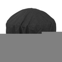 Vchin Round Fire Pit Cover 40-44 Inch 600D Heavy Duty Gas Firepit Cover  Pvc Coating Waterproof And Fade Resistant Outdoor Fire Pit Table Cover With Drawstring And Handles (44